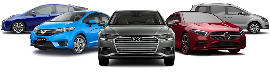 A selection of performance and luxury cars from Qualtick Motors